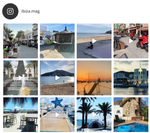 Ibiza inside bei Instagram
