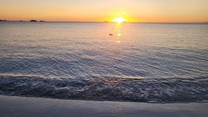 Sonnenaufgang am Platja d'en Bossa