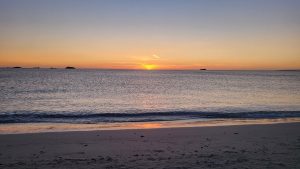 Sonnenaufgang am Platja d'en Bossa
