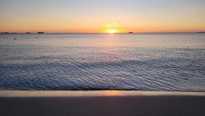 Sonnenaufgang am Platja d'en Bossa