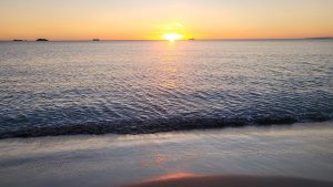 Sonnenaufgang am Platja d'en Bossa