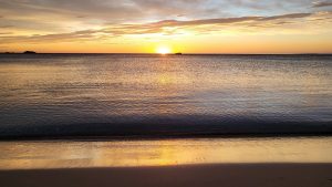 Sonnenaufgang am Platja d'en Bossa