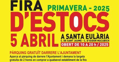 Fira d’Estocs – Frühjahrsmarkt in Santa Eulalia