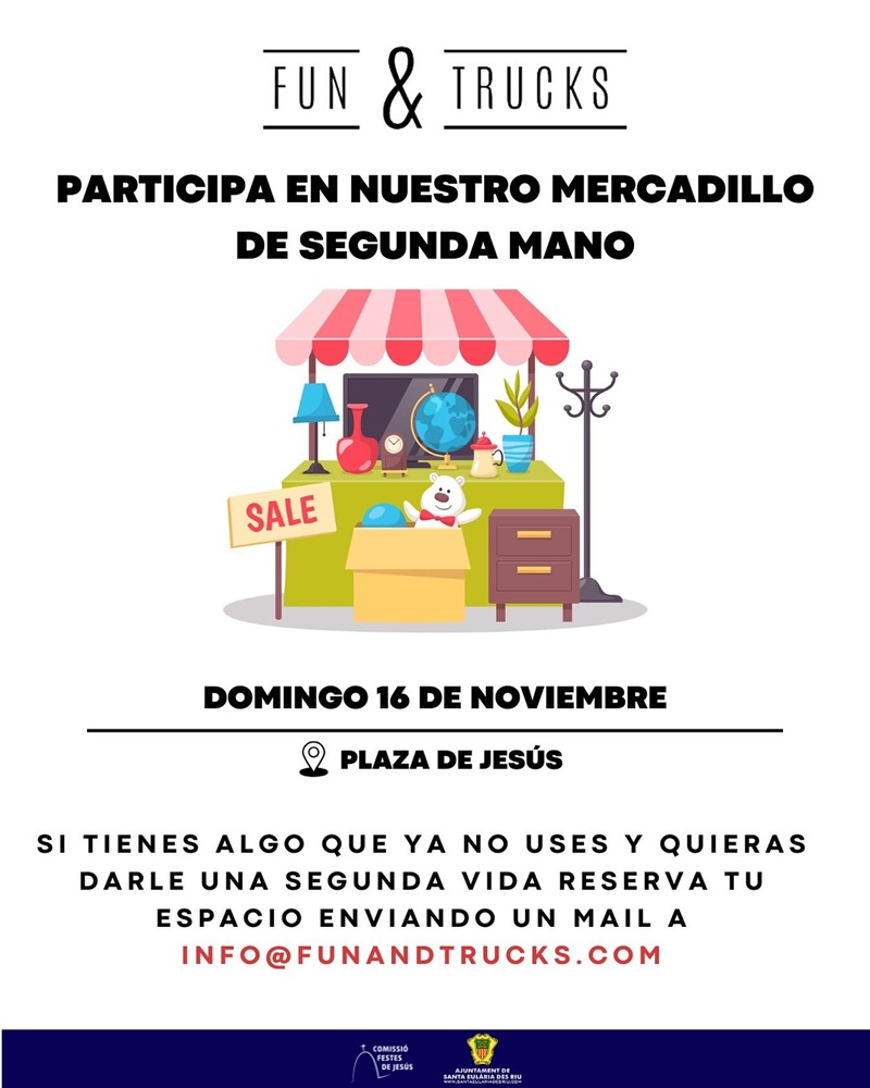Mercadillo de Segunda Mano en Jesús – Flohmarkt
