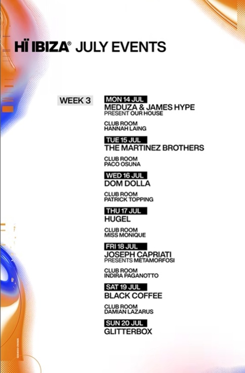Hï Ibiza 2025 – GLITTERBOX