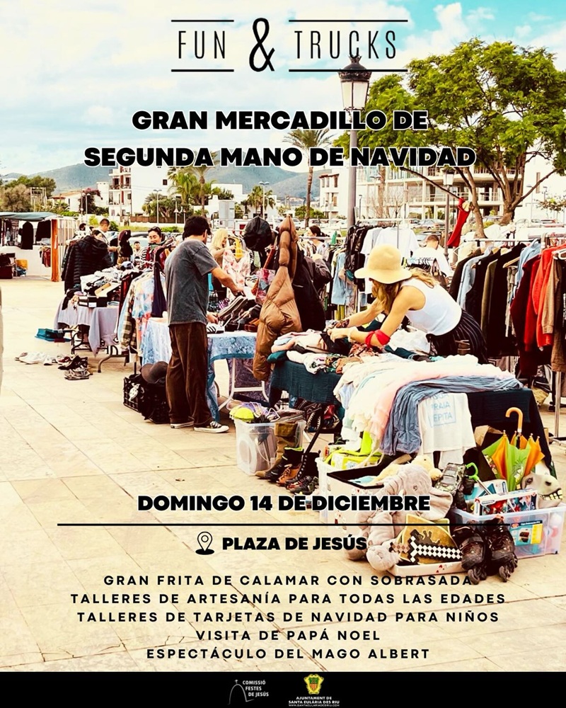 Mercadillo de Segunda Mano en Jesús – Flohmarkt